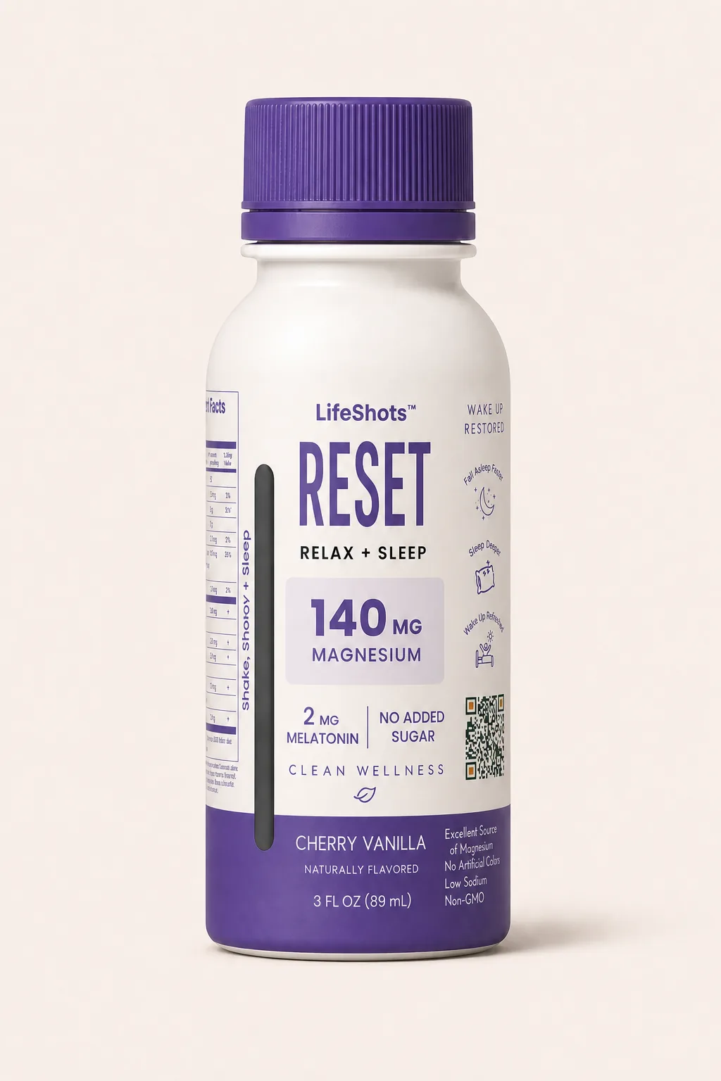 RESET Cherry Vanilla 3 oz bottle