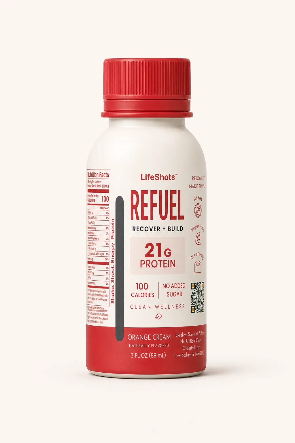 REFUEL Orange Cream 3 oz bottle